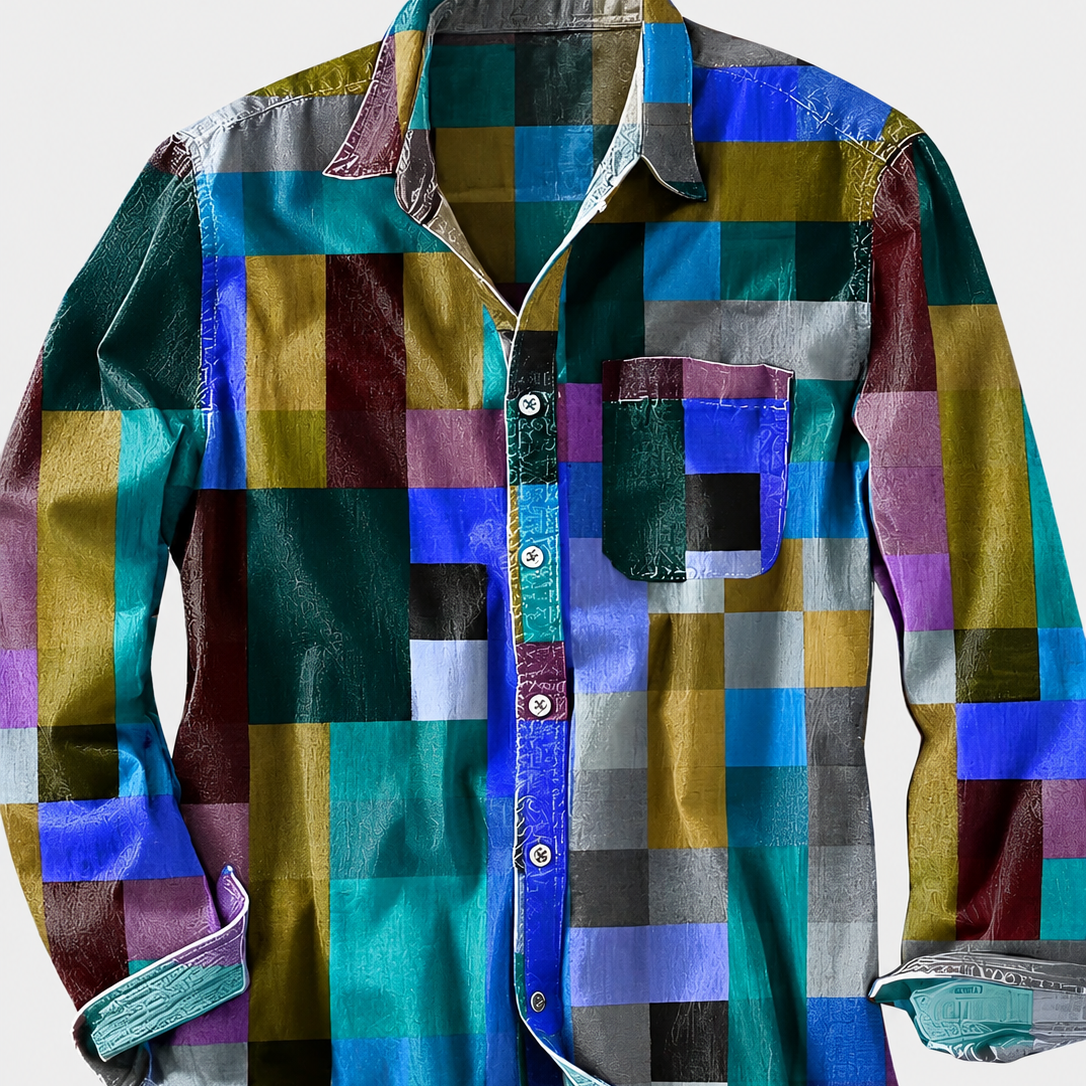 Geraldo™ | Camisa elegante con bolsillo práctico
