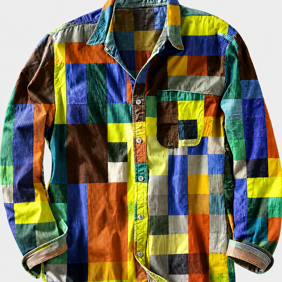 Geraldo™ | Camisa elegante con bolsillo práctico