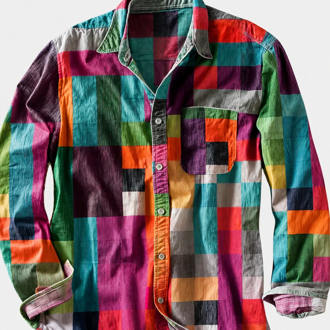 Geraldo™ | Camisa elegante con bolsillo práctico