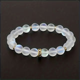 Pulsera de Confianza con Margaritas y Piedra de Luna