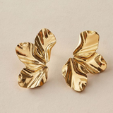 Pendientes de Oro ‘Media Flor