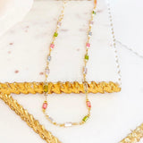 Collar Isabella con Piedras Multicolores CZ