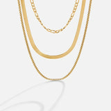 Collar con Capas de Cadena Viena