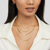 Collar con Capas de Cadena Viena