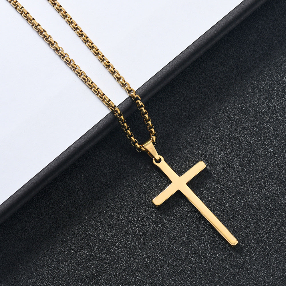 Collar con cruz "Fe Elevada"