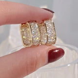 Pendientes de Cristal de Lujo