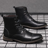 Morgan™ | Botines de cuero sintético