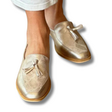 Nula™ | Elegante Mocasín de Oro