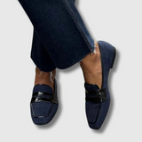 Nora™ | Mocasines elegantes de ante