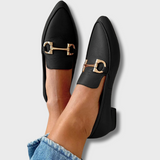 Vera™ | Mocasín Chic Negro