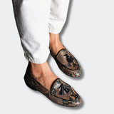 Isa™ | Mocasines de imitación de serpiente
