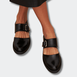 Hélene™ | Mocasines con Hebilla Gruesa