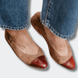 Amandine™ | Bailarinas Bicolores Elegantes