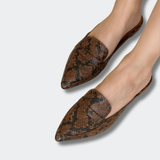 Carolié™ | Mocasines con estampado de serpiente
