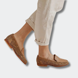 Camilia™ | Mocasines con estampado de serpiente