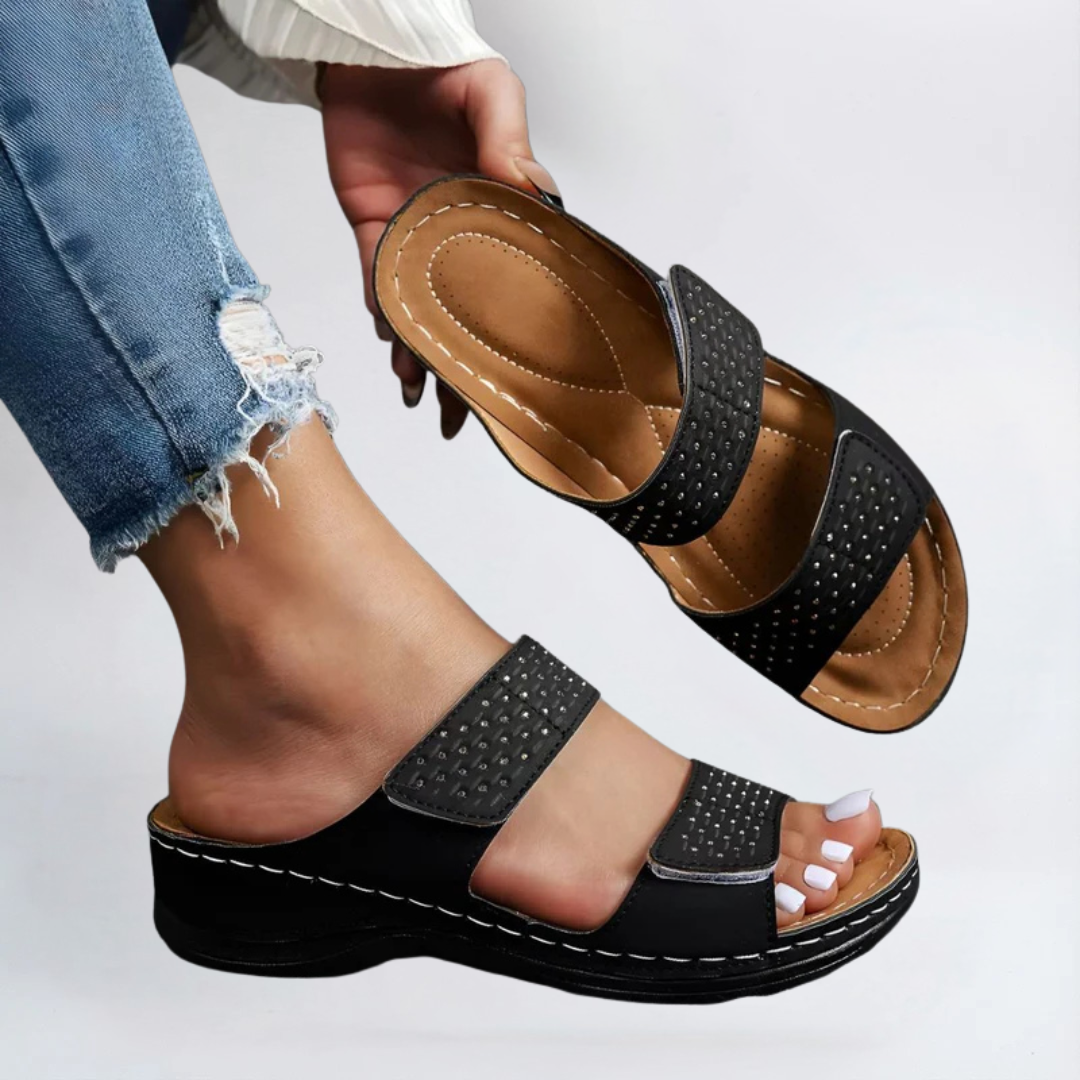 Lynn - Sandalias ortopédicas elegantes