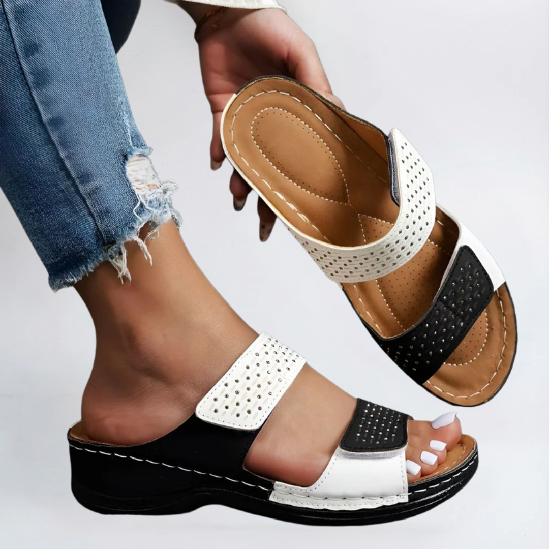 Lynn - Sandalias ortopédicas elegantes
