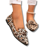 Marie™ | Mocasines de Leopardo