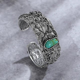 Pulsera retro de turquesa