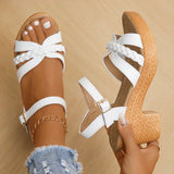 Demi- Sandalias cómodas