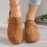 Marel - Elegantes Sandalias de Cuña con Soporte