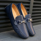 Mocasines de piel auténtica