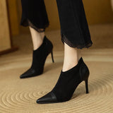 Veronica | Tacones de Cuero Genuino
