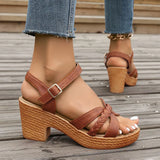 Demi- Sandalias cómodas