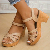 Demi- Sandalias cómodas