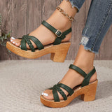 Demi- Sandalias cómodas