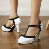 Vivienne - Tacones T-Strap