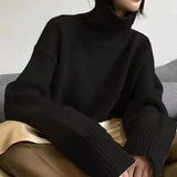 Zoey - Suéter Oversized con Cuello Alto
