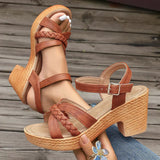 Demi- Sandalias cómodas