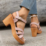 Demi- Sandalias cómodas
