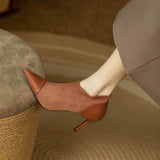 Veronica | Tacones de Cuero Genuino