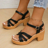 Demi- Sandalias cómodas