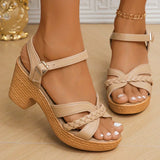 Demi- Sandalias cómodas