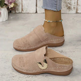 Marel - Elegantes Sandalias de Cuña con Soporte