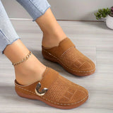 Marel - Elegantes Sandalias de Cuña con Soporte