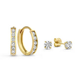 Juego de pendientes "Dara Brillant" con piedras