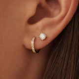Juego de pendientes "Dara Brillant" con piedras