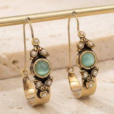 Pendientes de Estilo Étnico Retro Colgantes
