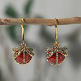 Pendientes Esféricos de Plata Antigua
