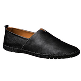 Mocasines de piel cosidos a mano