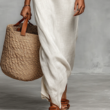Lara | Vestido maxi de hombros descubiertos