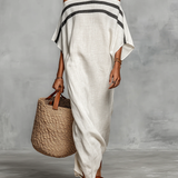 Lara | Vestido maxi de hombros descubiertos