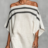Lara | Vestido maxi de hombros descubiertos
