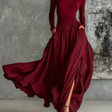 Carmen | Conjunto elegante con falda plisada