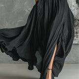 Carmen | Conjunto elegante con falda plisada