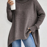 Paola - JERSEY DE CUELLO ALTO MAXI
